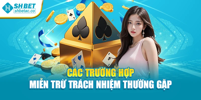 Các trường hợp miễn trừ trách nhiệm thường gặp