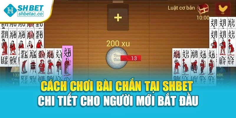 Cách Chơi Bài Chắn Tại Shbet Chi Tiết Cho Người Mới Bắt Đầu