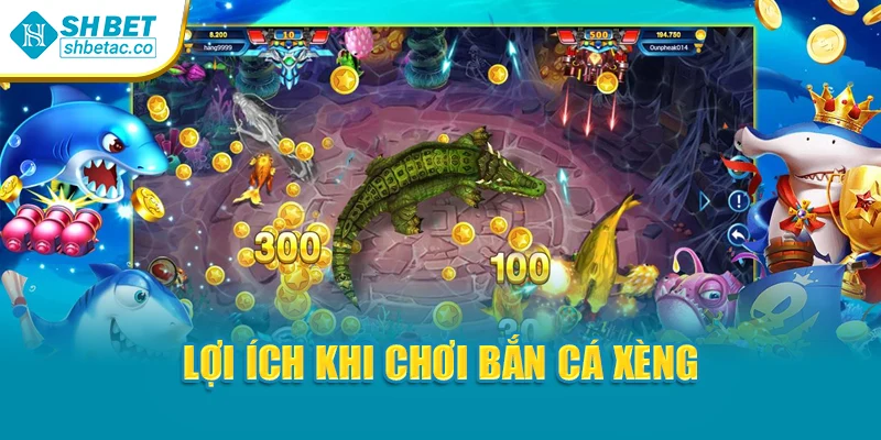 Lợi ích khi chơi bắn cá xèng