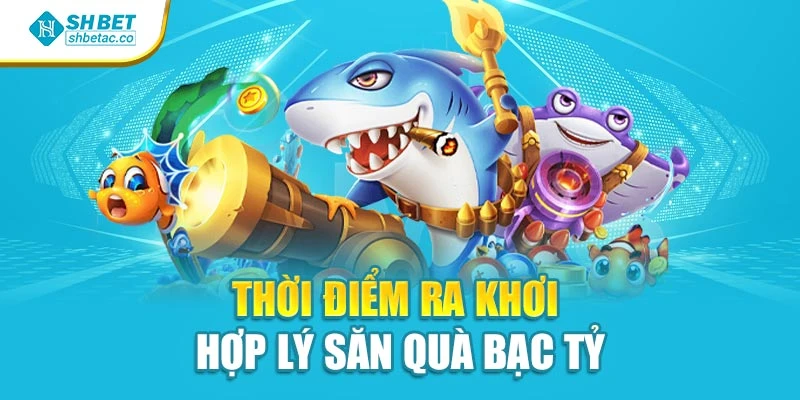 Thời điểm ra khơi hợp lý săn quà bạc tỷ